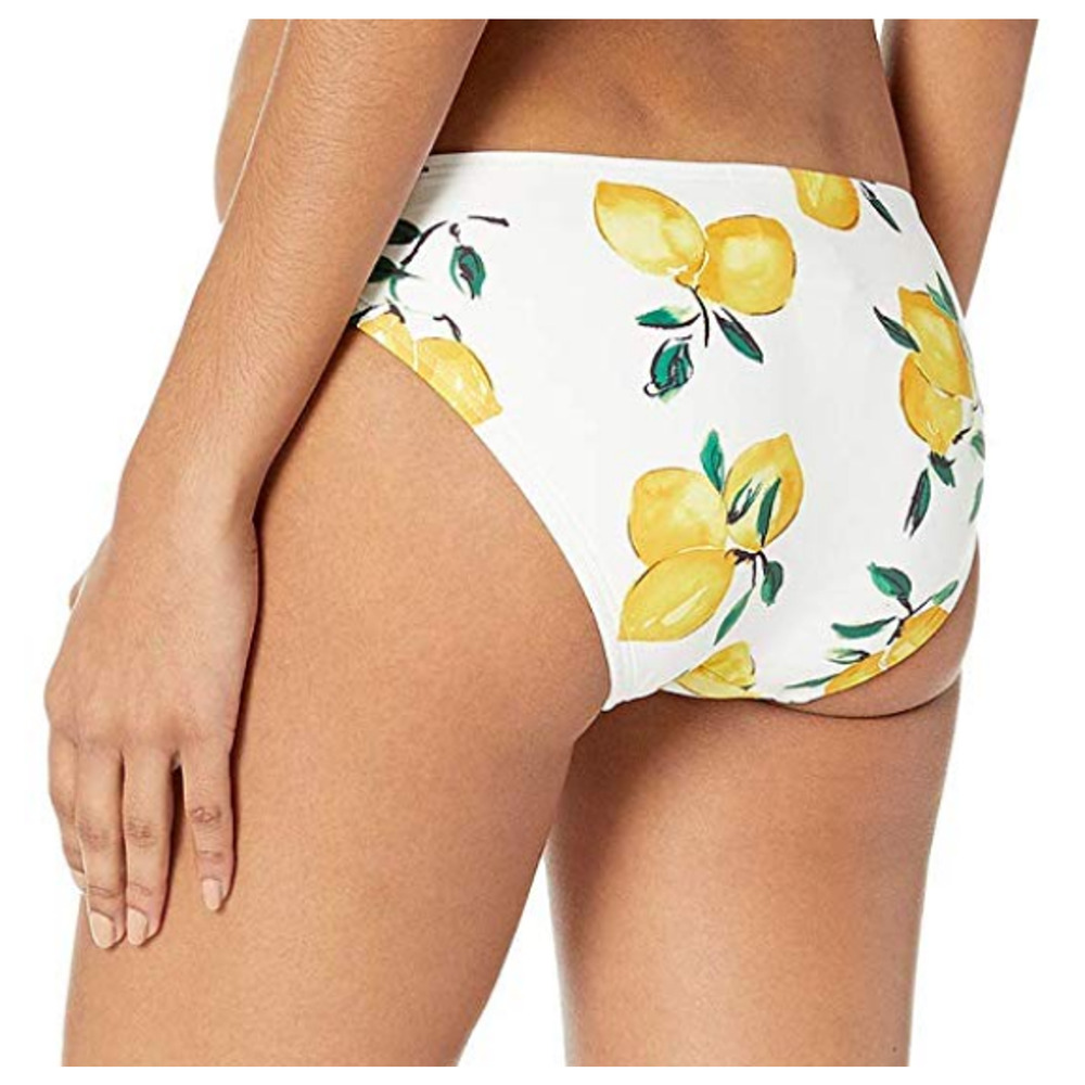 Kate Spade New York Lemon Beach Classic Bikini Bottoms White Size L - Picture 2 of 2